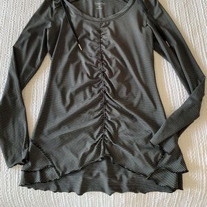 Calvin Klein Performance Ruffleback Top XS